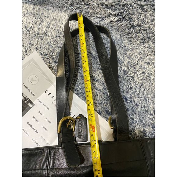 Coach Vintage Soho Buckle Bag Black Leather SHOULDER Purse, Style 4157 - Picture 3 of 13